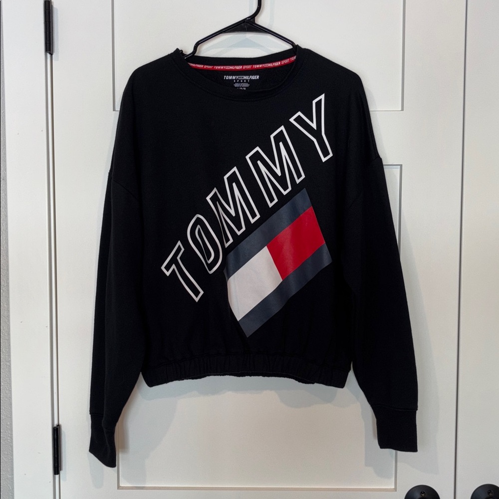 Tommy Hilfiger Crewneck Crop Sweatshirt